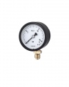 4100 Diaphragm pressure gauges PsP 60 with vertical diaphragm with bezel ring carbon steel black pressure gauges by ARMANO